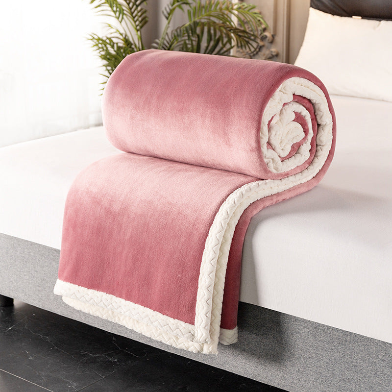 Couverture polaire double, couverture polaire, couverture polaire épaisse