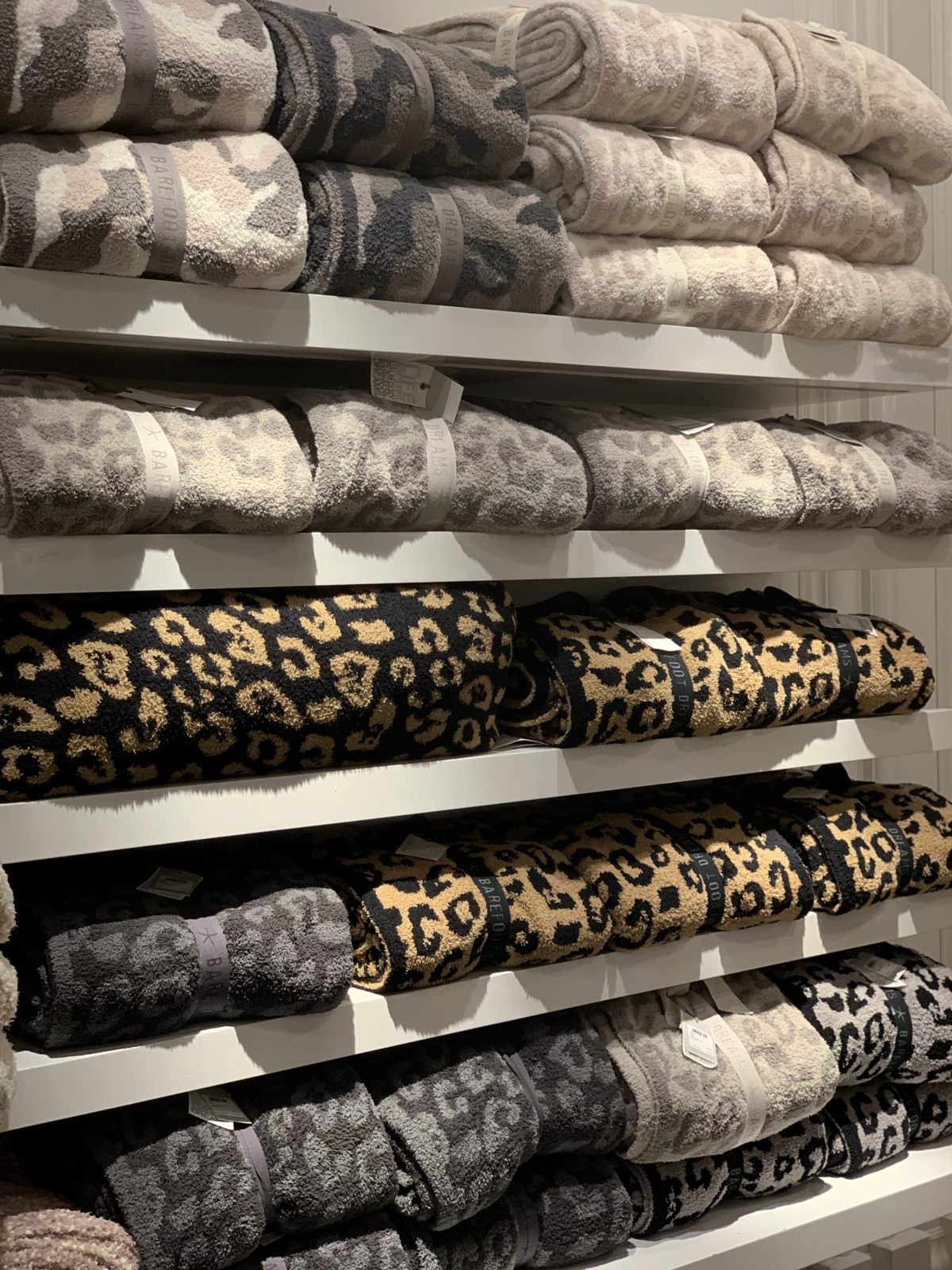 Knitted Leopard Blanket Plus Velvet Knitted Jacquard Barefoot Dream Blanket