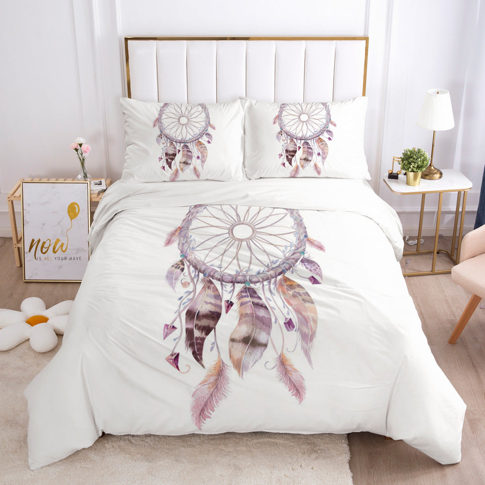 Juego de cama con atrapasueños indio