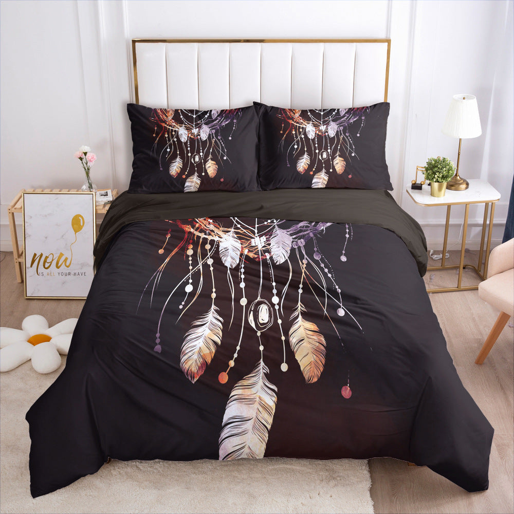 Juego de cama con atrapasueños indio