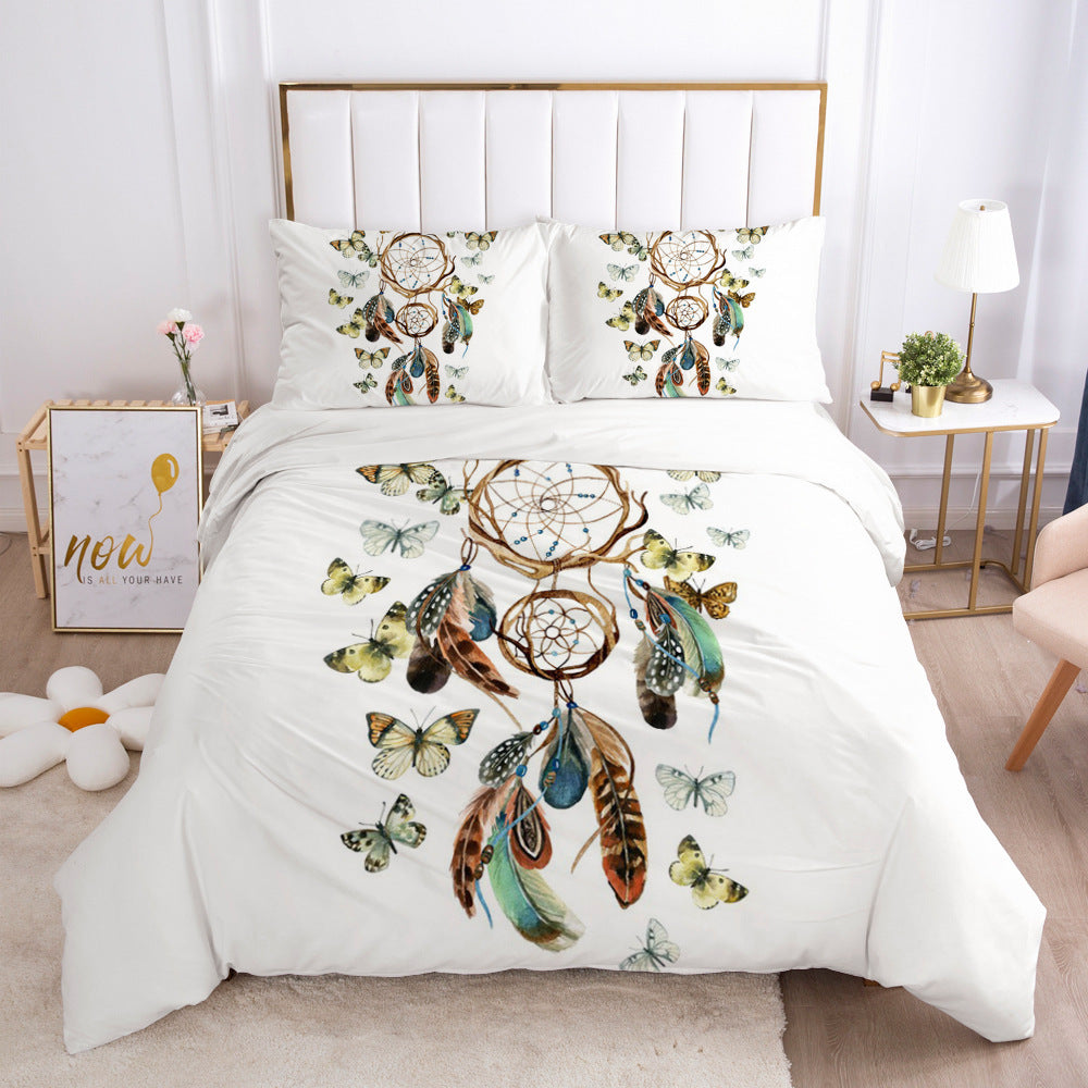Juego de cama con atrapasueños indio