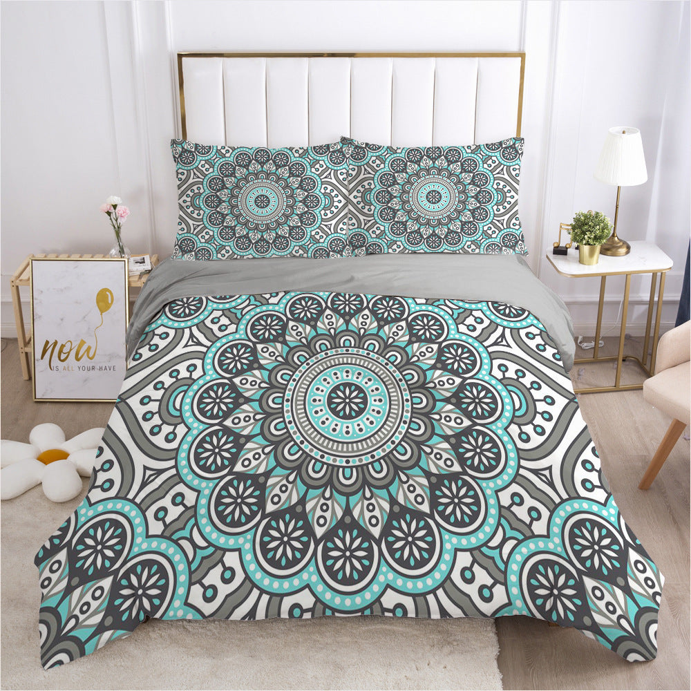 Juego de cama con atrapasueños indio