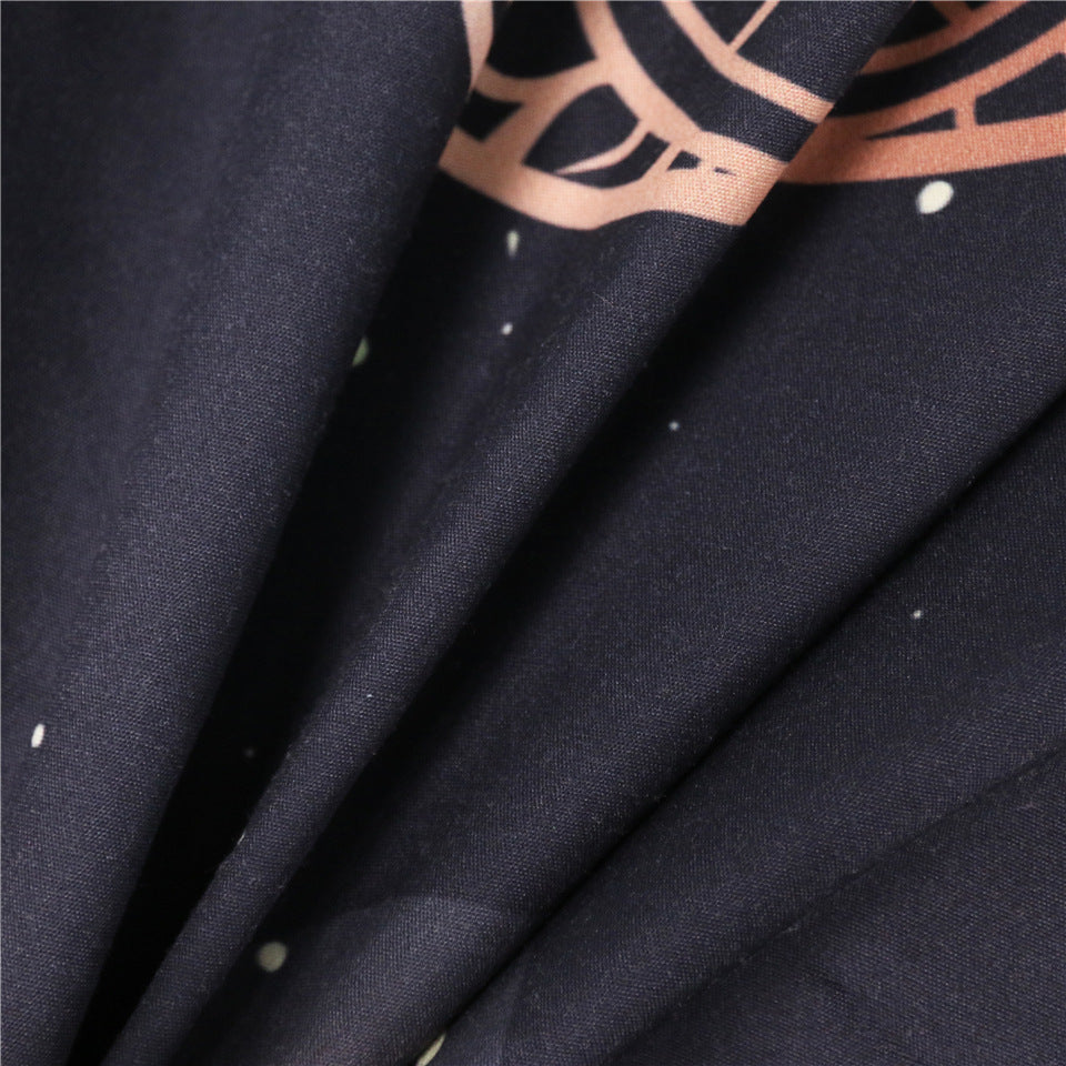 Three-Piece Quilt Cover For Bronzing Dream Catcher
