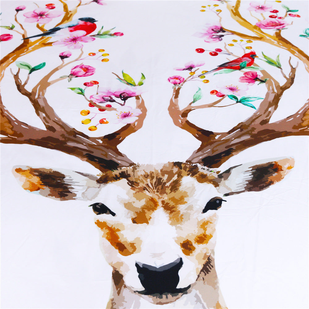 Flowers Antler Sheet Set