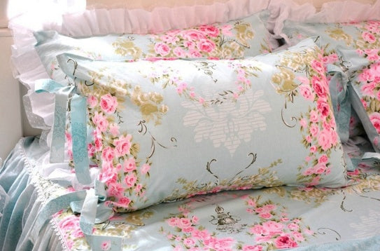 Housse de couette d'été quatre pièces en dentelle de style princesse