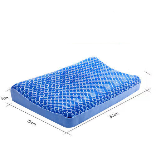 El núcleo de la almohada de pectina es transpirable para proteger la columna cervical.