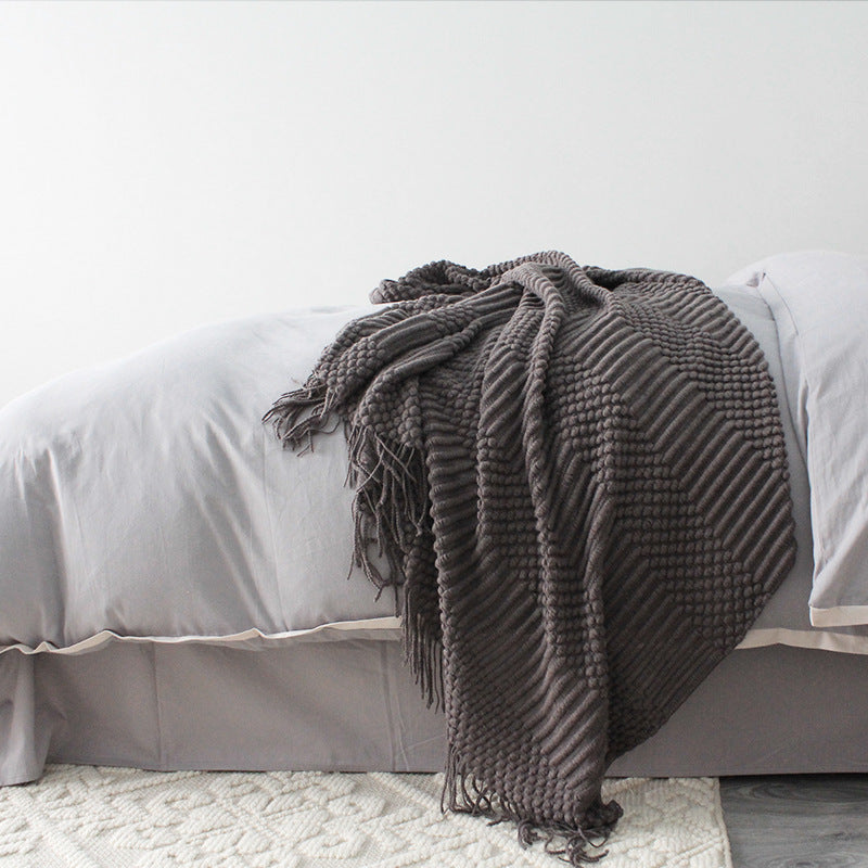 Manta pequeña para la siesta
