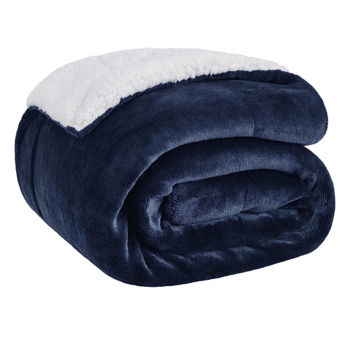 Manta de lana de cordero para cama: gruesa y cálida para el invierno, suave y afelpada tamaño king para todas las estaciones.