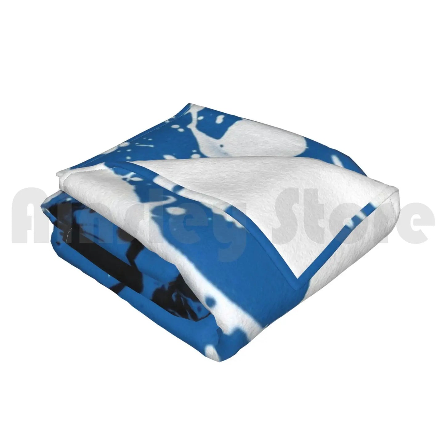 Inter Paint Spill Blanket Fashion Custom Colours Football Footy Sport Soccer Italy Inter Italian Park Pattern