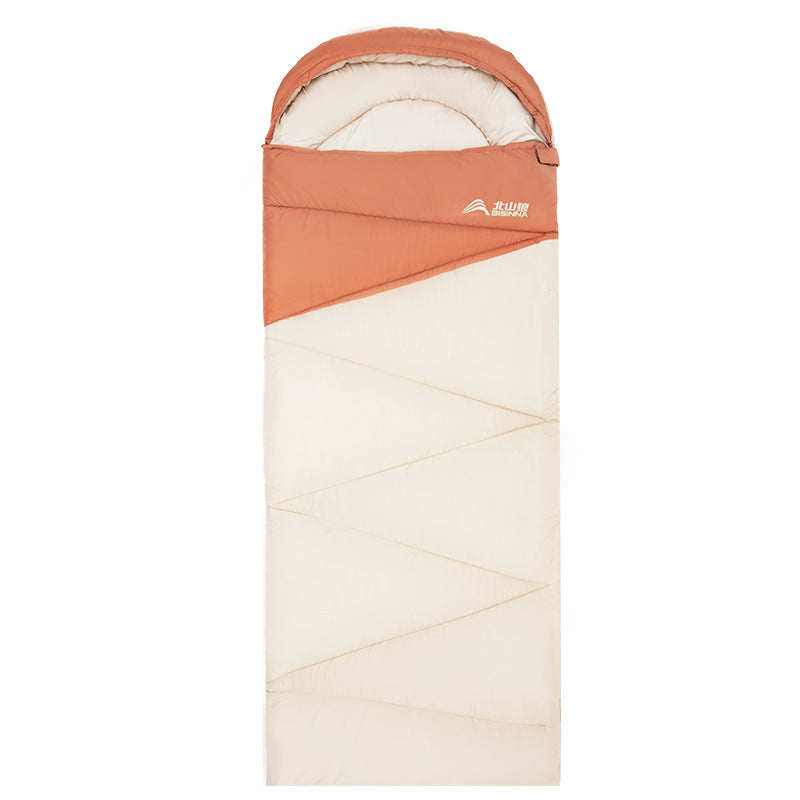 Outdoor Camping Travel Thickened Cold Protection Warm Sleeping Bag