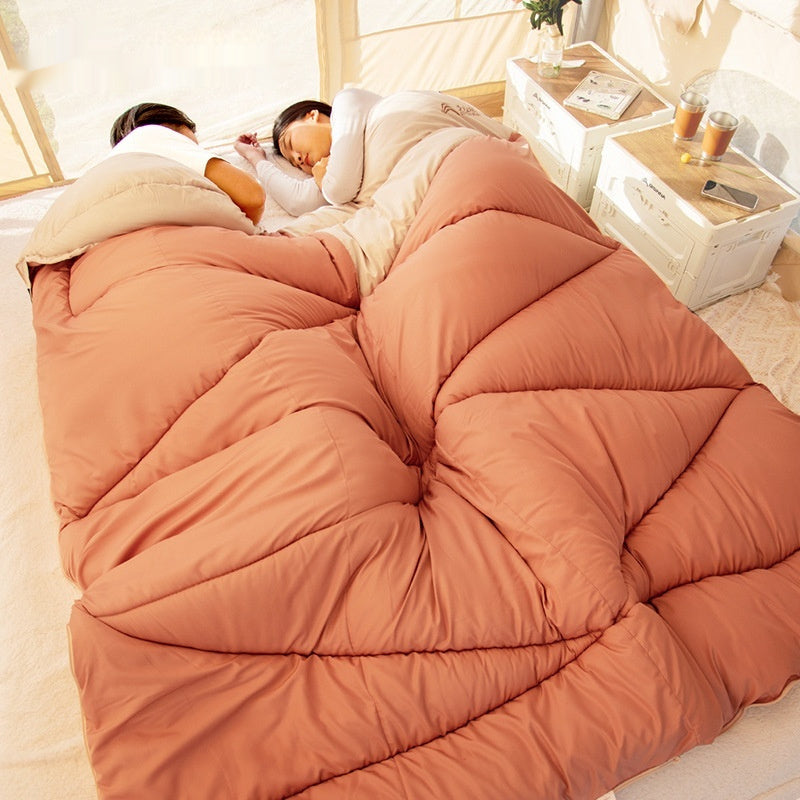 Outdoor Camping Travel Thickened Cold Protection Warm Sleeping Bag