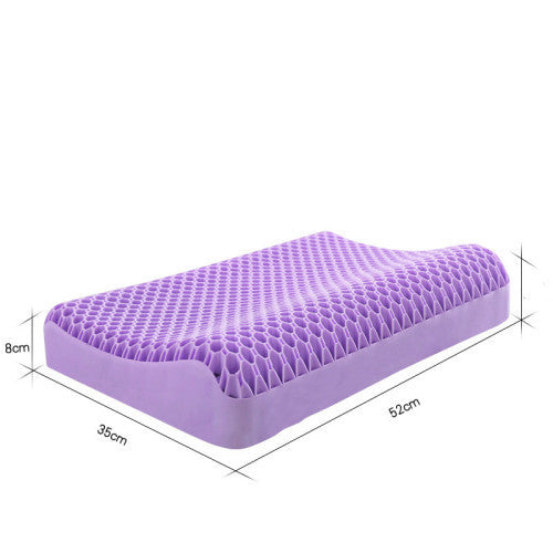 El núcleo de la almohada de pectina es transpirable para proteger la columna cervical.