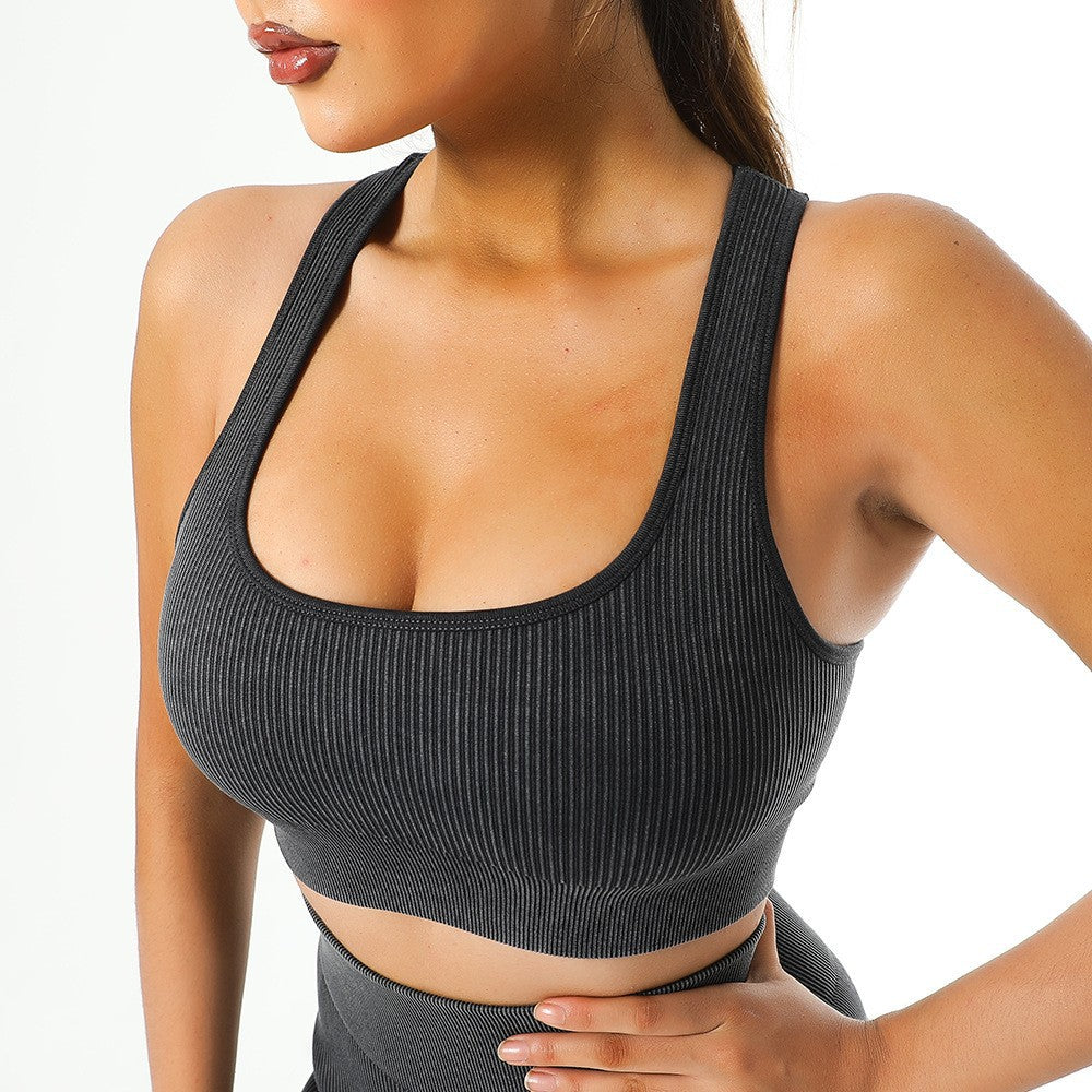Ropa de yoga sin costuras, traje deportivo, ropa interior con cremallera, chaleco de manga larga, ropa de fitness, top, pantalones de yoga ajustados para mujer