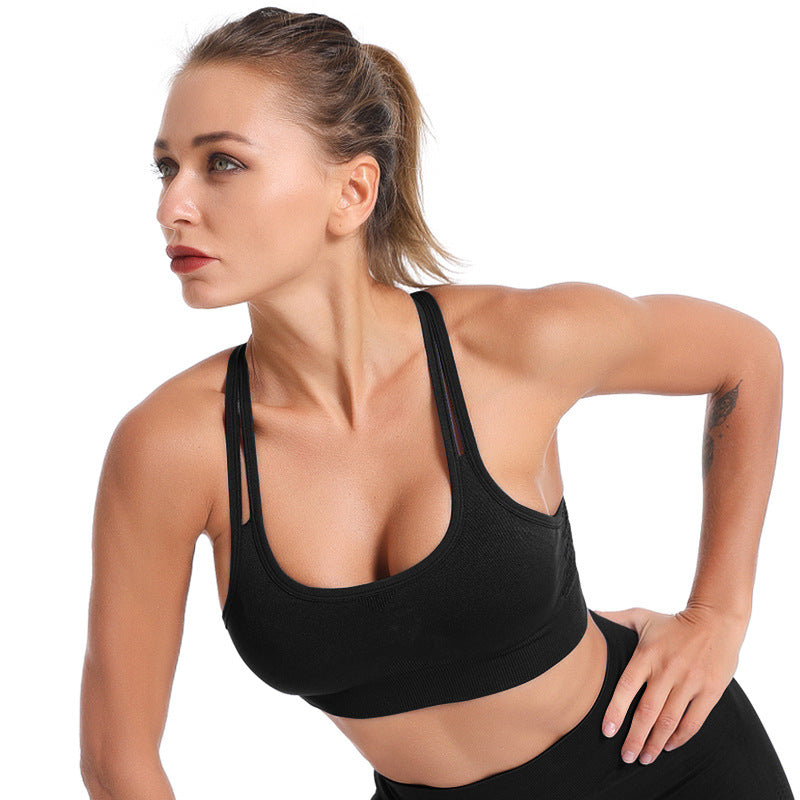 Women Sports Underwear Fitness Casual Bra Breathable Running Yoga Underwear