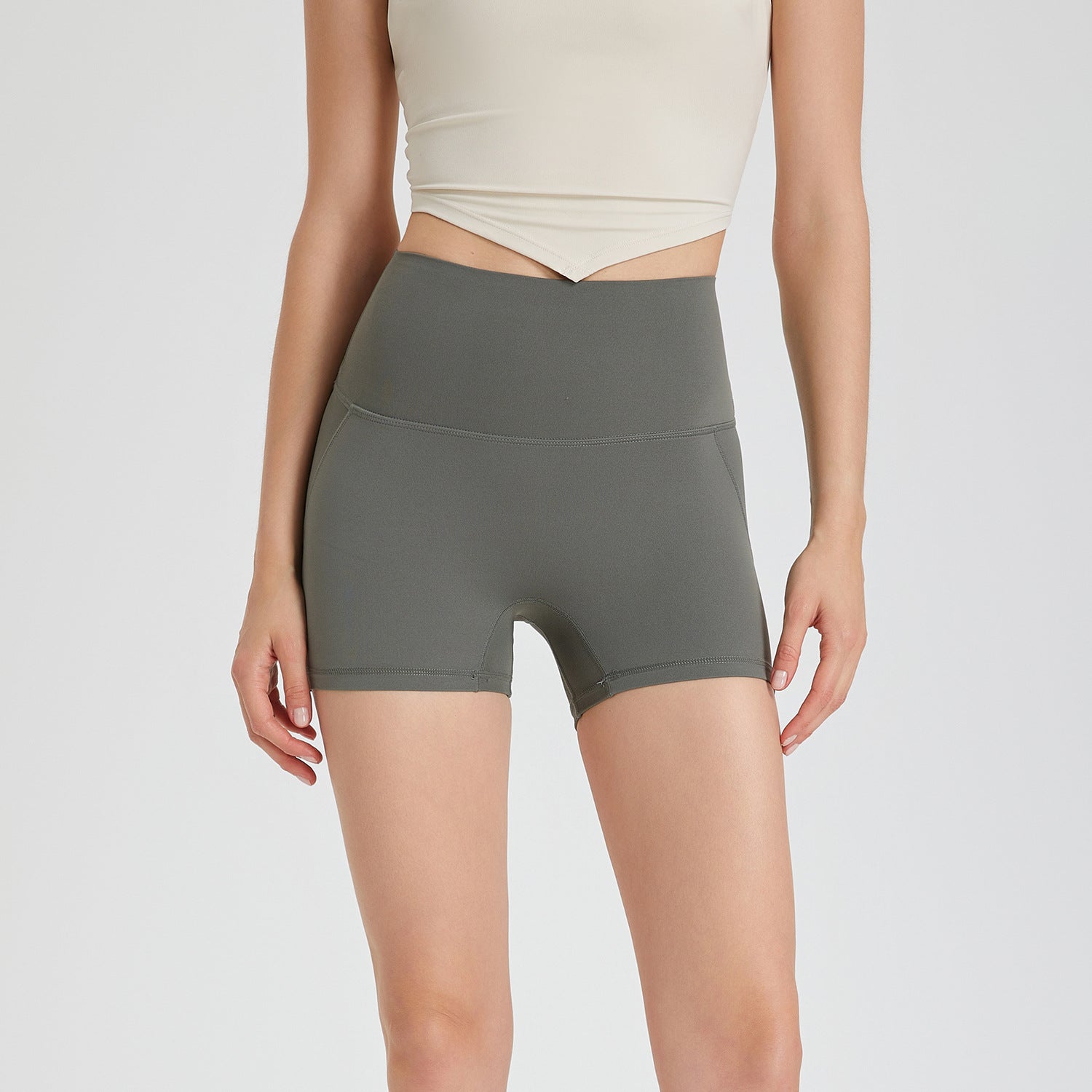 High Waist Peach Hip Lifting Pants No Embarrassment Line Sports Shorts Running Fitness Yoga Pants Women