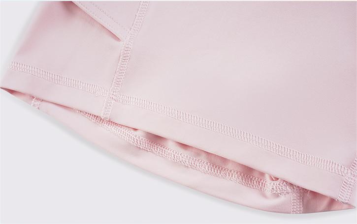 Jupe de tennis synthétique deux pièces refroidie à l'eau, séchage rapide, doublure, sac latéral, short de yoga anti-exposition pour femme
