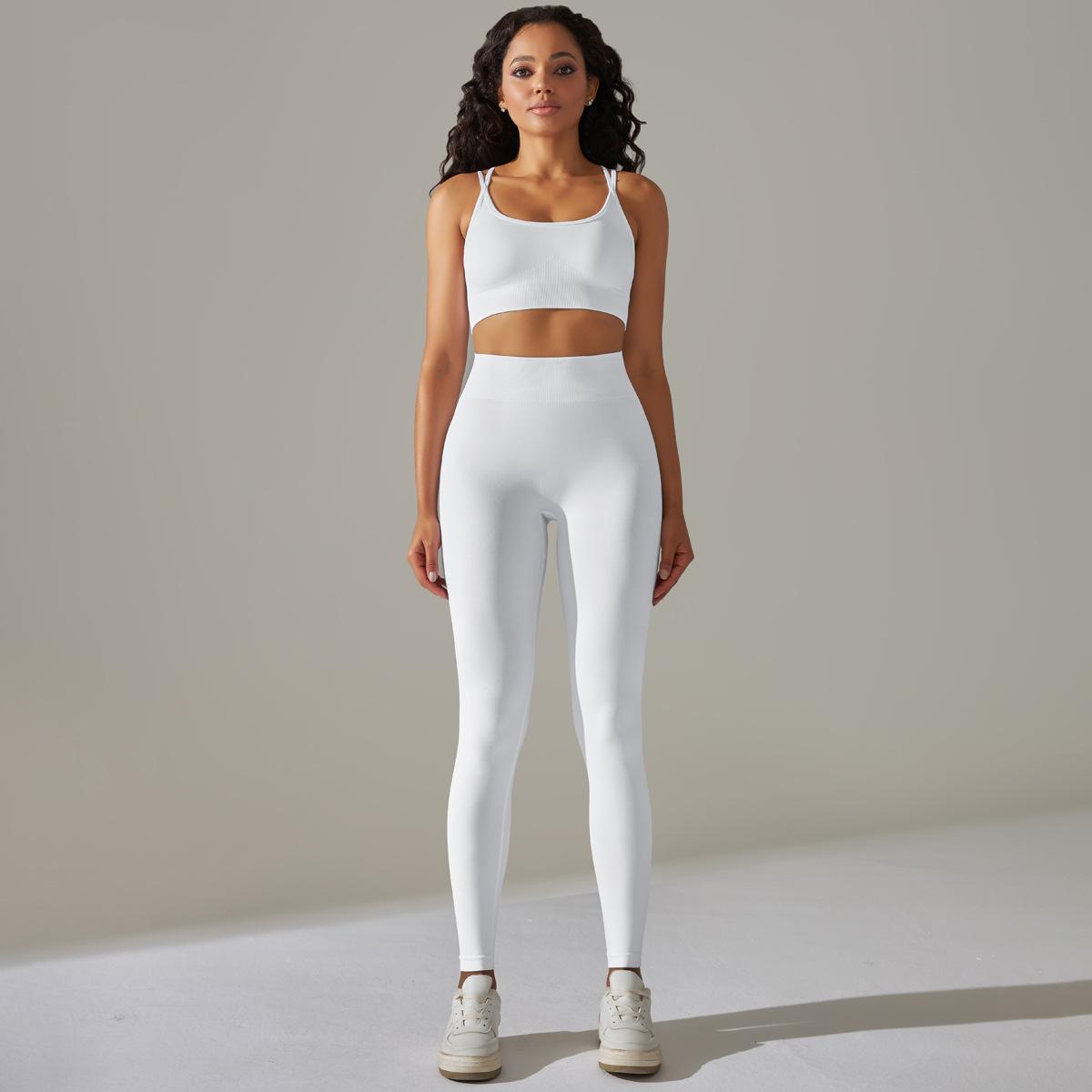 Sujetador deportivo para espalda, moldeador abdominal, cintura alta, mallas de levantamiento de cadera, ropa de yoga, leggings saludables