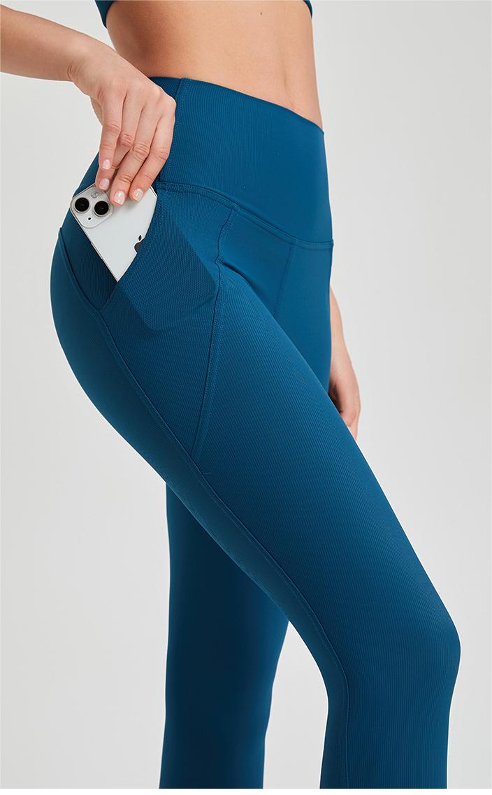 Pantalones de yoga para mujer, cintura alta, color melocotón, levantamiento de cadera, leggings deportivos para correr, ropa de yoga para fitness, ropa exterior, pantalones