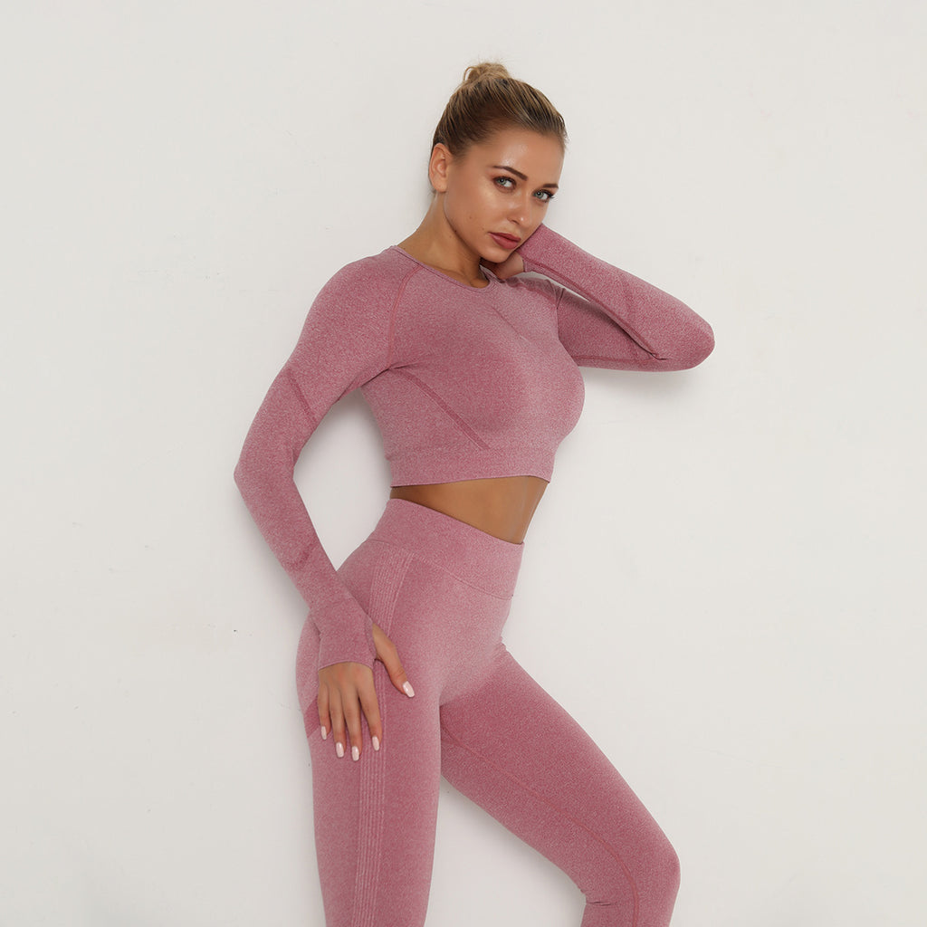 Long Sleeve-Wine Red