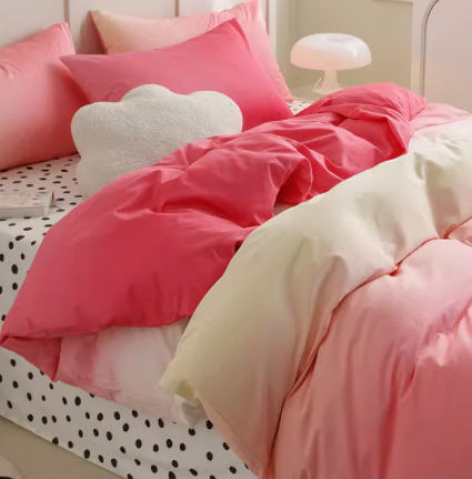 Simple Gradient Color Bed Four Sets Of Cotton Pure Cotton