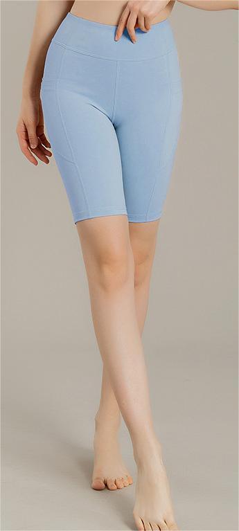 Thin Tights Women Running Training Yoga Clothes Fitness Outer Wear Short Sports Pants Small Cropped Pants Summer