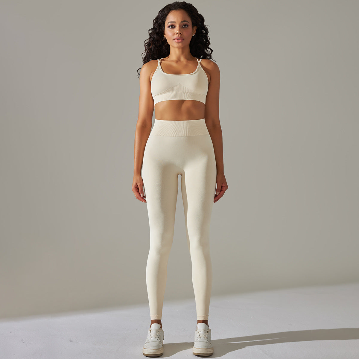 Sujetador deportivo para espalda, moldeador abdominal, cintura alta, mallas de levantamiento de cadera, ropa de yoga, leggings saludables