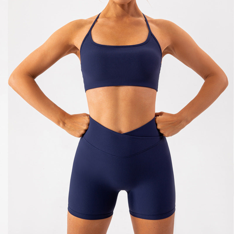 Yoga Suit Thread Quick Drying Sportswear Training Running Fitness Clothes Suit Women
