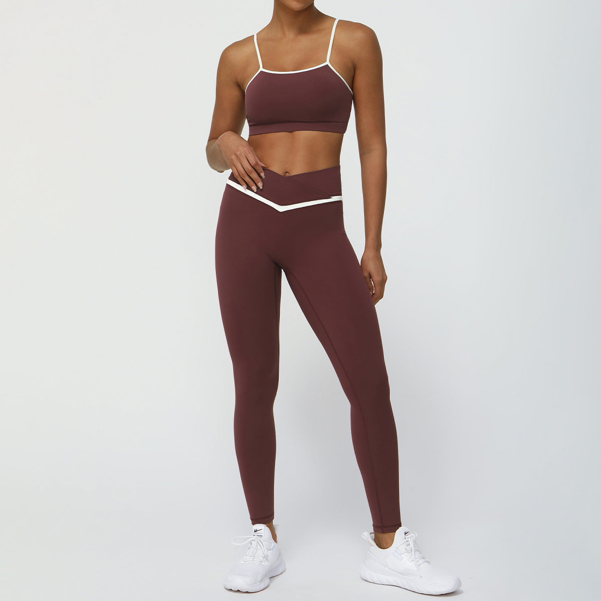 Purple Trousers Set