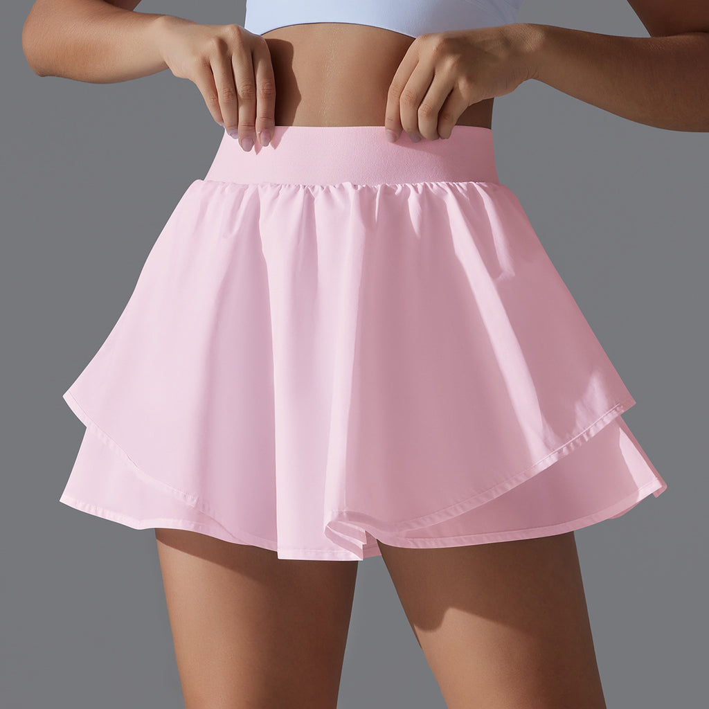 Tennis Skirt-Rose Pink