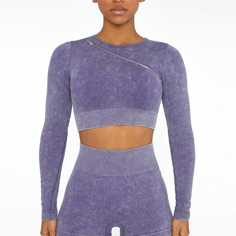 Violet --- Frosted Long Sleeve