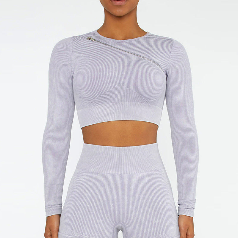 Light Purple --- Frosted Long Sleeve
