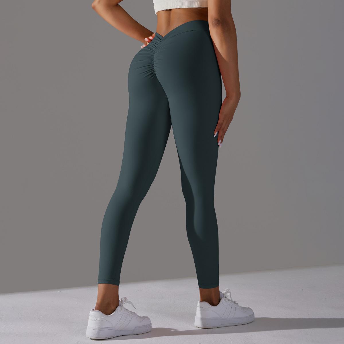 Trousers-Dark Green
