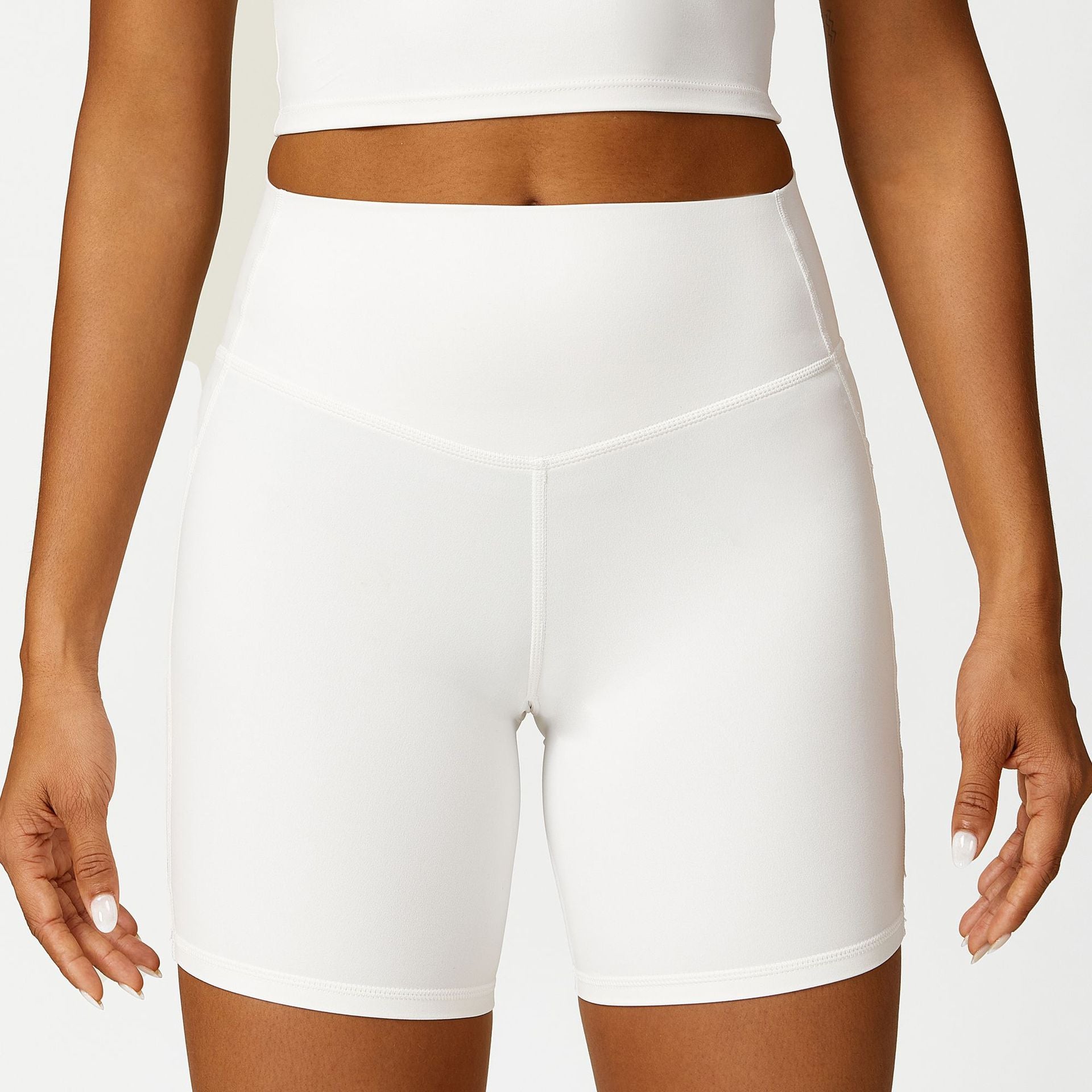 Beige Shorts