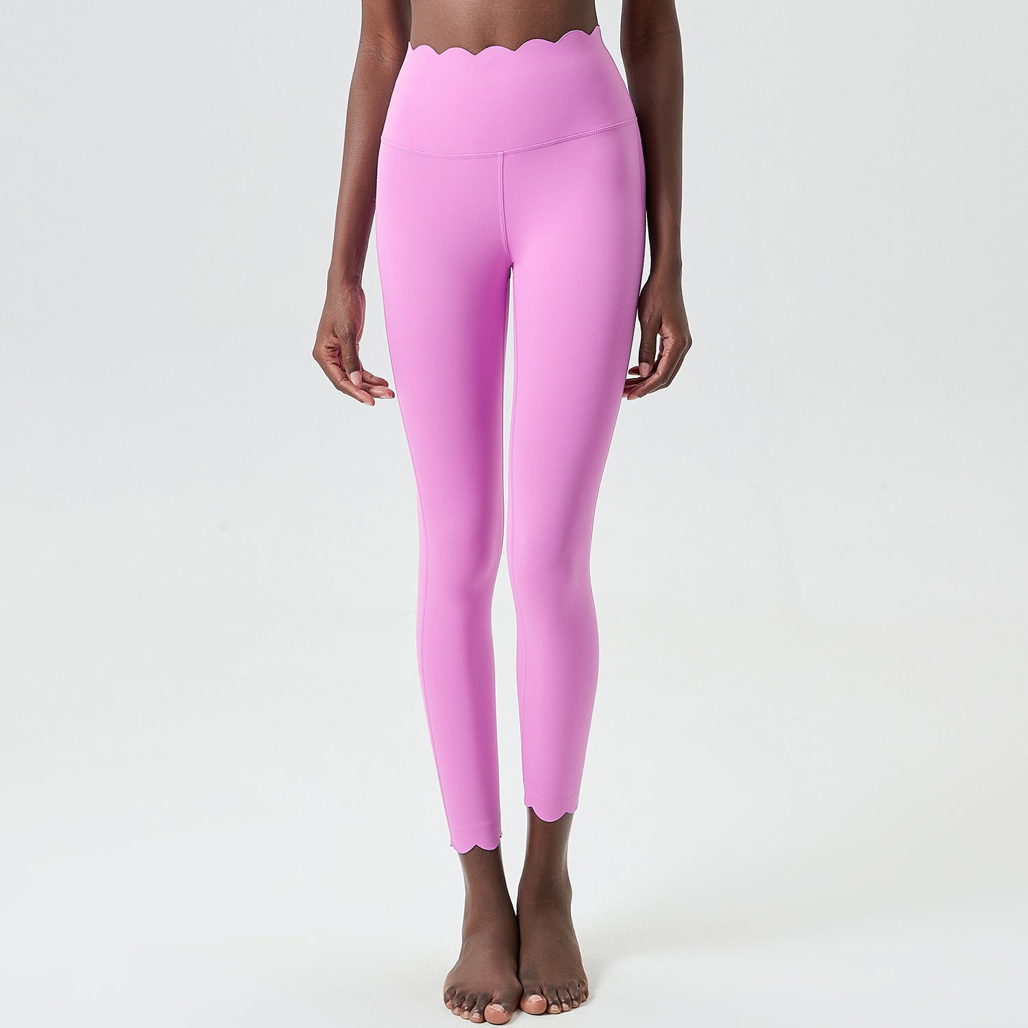 Liquid Glue Wave Seamless Yoga Pants Moon Moonlight Purple