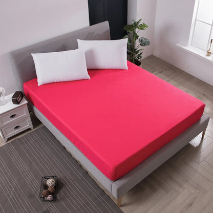 Top-Quality Cross Border Waterproof Bed Sheet Set - Solid Color Mattress Protector Cover& Diaper Isolation Single Mattress Cover