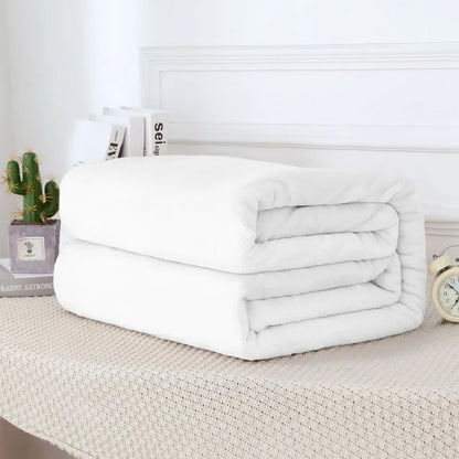 Fluffy Cloud Mink Fur Blanket Flannel Plush Comfortable Thickened and Warm Soft Sofa Throw Blanket  For Air-Conditioned Room