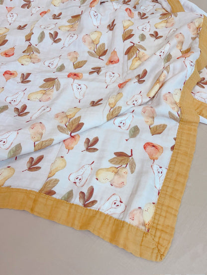 Summer Air Conditioning Blanket Bamboo Cotton Four-layer Yarn Single Child Cool Feeling Quilt Thin Blanket