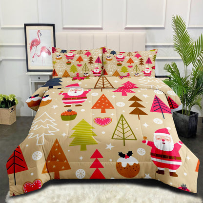 Regalo de ropa de cama sencilla con forma de muñeco de nieve